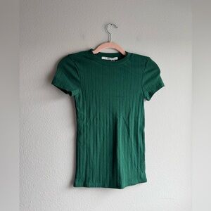 NWT Green LA Relaxed Fitted Short Sleeve Tee women’s Medium